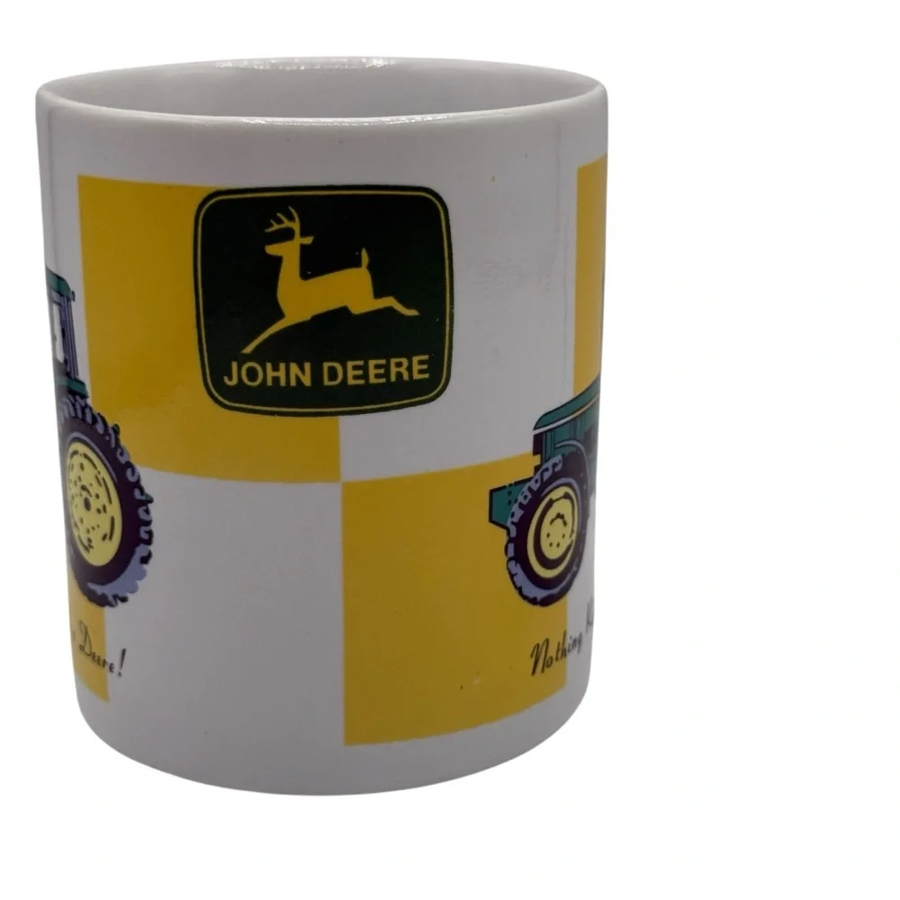 JOHN DEERE “NOTHING RUNS LIKE A DEERE” TRACTOR MUG BY GIBSON